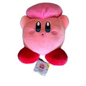 Kirby All Star Collection Star Plush Stuffed Animal Toy Pink Cute 6.5"‎